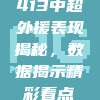 413中超外援表现揭秘，数据揭示精彩看点