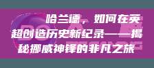 🎉 哈兰德，如何在英超创造历史新纪录——揭秘挪威神锋的非凡之旅