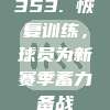 353. 恢复训练，球员为新赛季蓄力备战