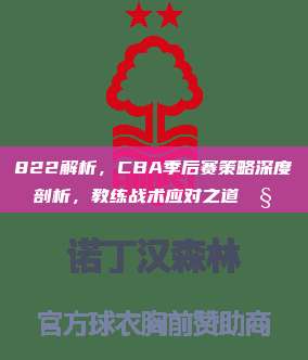 822解析，CBA季后赛策略深度剖析，教练战术应对之道🧠