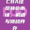 CBA球员转会市场，机遇与挑战并存